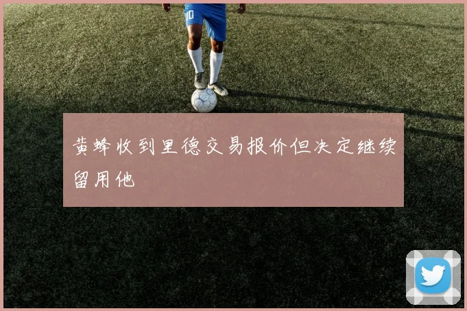 黄蜂收到里德交易报价但决定继续留用他